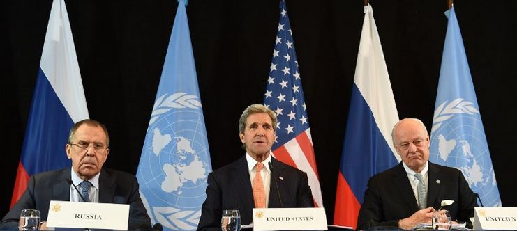 UN Syria Envoy Joins Kerry, Lavrov Meeting